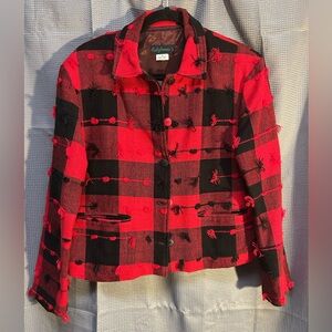 Estephanie’s Red and Black Women's Jacket